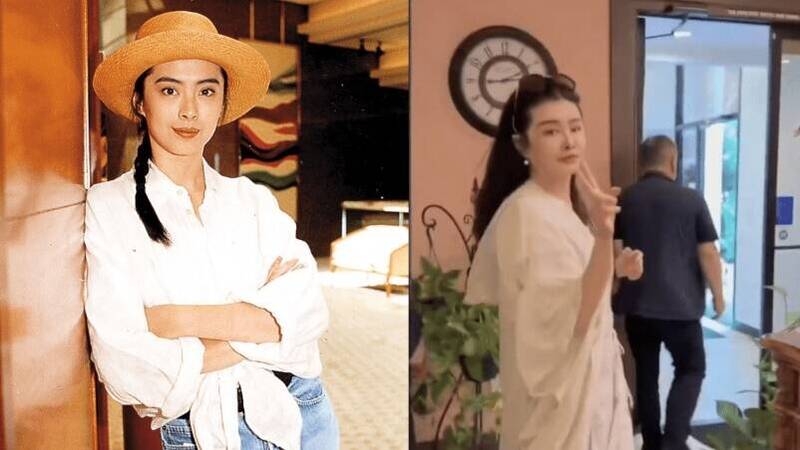 不當聶小倩改當女老闆更美!王祖賢美國分店剪綵飄仙氣