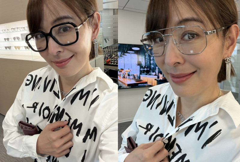 51歲賈永婕視力退化看不清楚!無奈投降配老花眼鏡嘆:學著接受