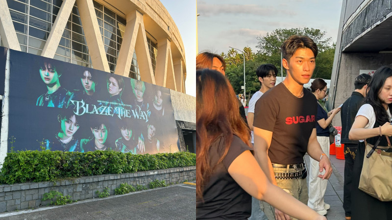 (直擊)&TEAM林口開唱!場外驚見「台灣男團成員」力挺王奕翔
