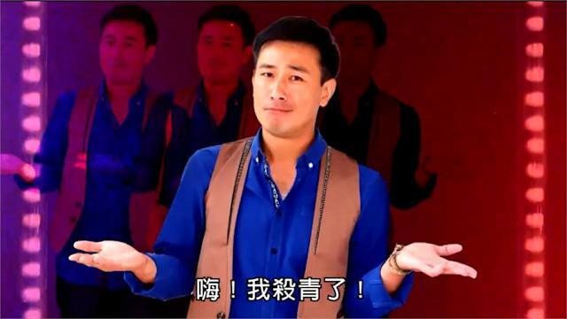傅子純告別式影片。（翻射自YouTube）