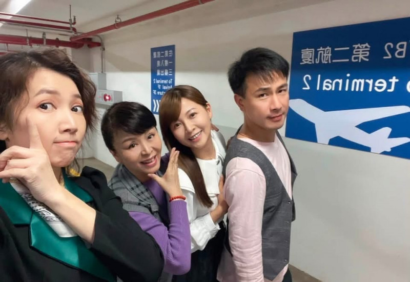 廖家儀（左）曝光傅子純（右）私下合照。（翻攝自臉書）