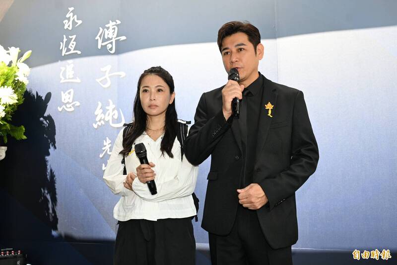 傅子純告別式眾星淚崩!侯怡君葉家妤齊喊:他是天使