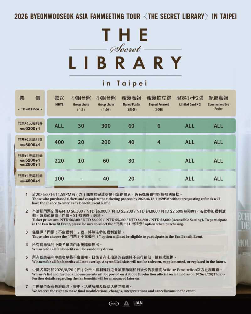 邊佑錫福利。（藝尚提供）