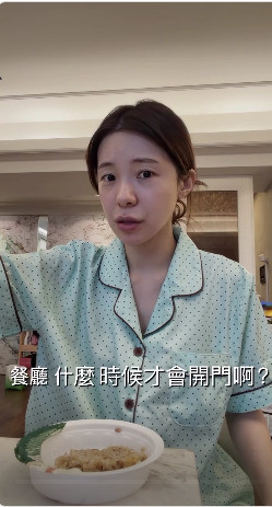 李多慧擔心自己要吃一星期的泡麵。（翻攝自Threads）