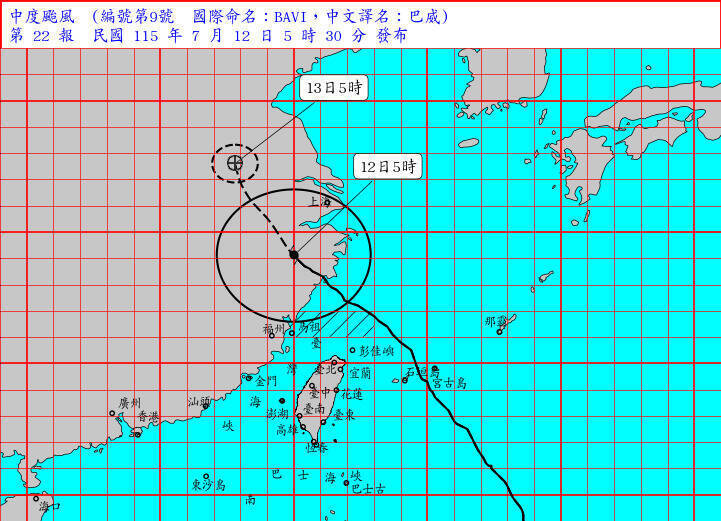 巴威來襲台北信義區沒啥風雨 卡神楊蕙如有災情