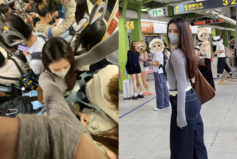 台灣Jisoo爆紅到南韓!周曉涵搭捷運登韓媒 被讚「頂級女星」