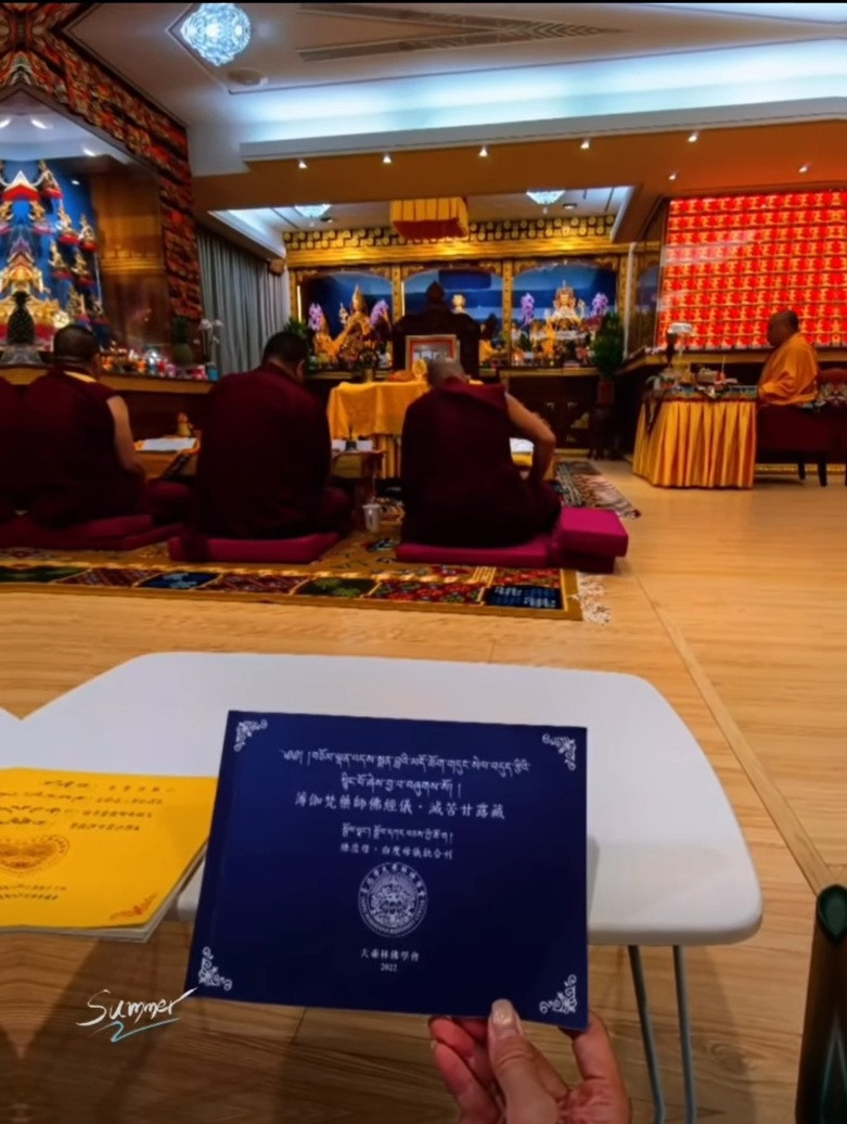 傅子純七七圓滿!遺孀雙超渡做法 深情告白亡夫:定位永遠為你開著