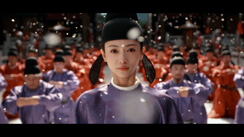 吳謹言在《御廷謠》飾演狠辣女狀元「孟廷輝」。（Disney+提供）