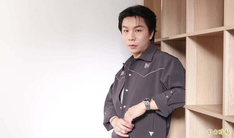 派翠克想挑戰反派、流氓角色。（記者潘少棠攝）