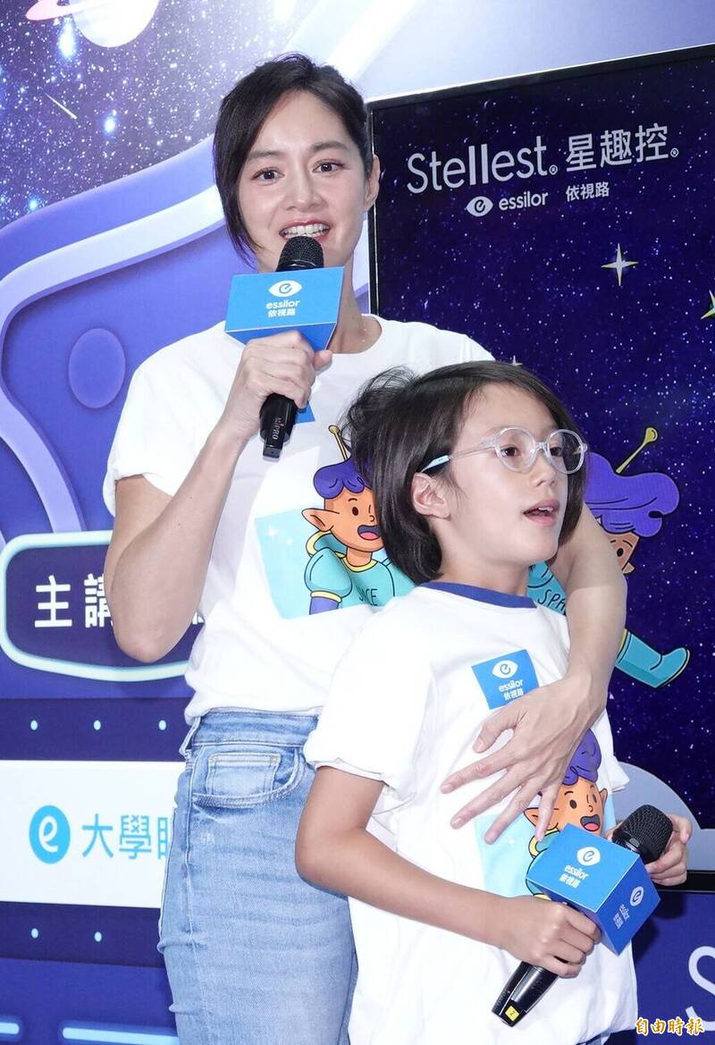 Janet透露Egan在美國的收入已超越自己。（記者潘少棠攝）