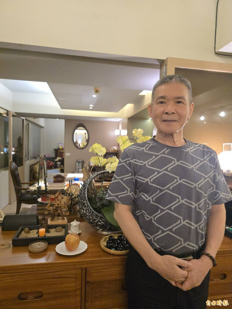 彭繼祖老師表示，農曆7月是適合大眾認真修行的「精進月」。（記者胡如虹攝）