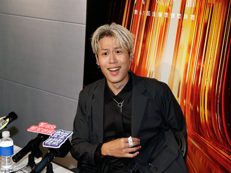 歐馬克回憶Joeman上節目時，對過往話題相當願意談。（三立提供）