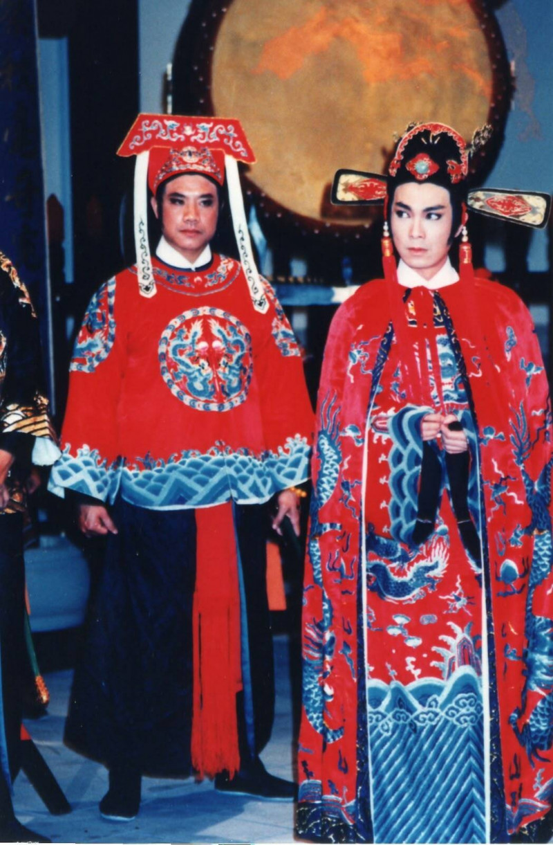 楊懷民在《包青天》《鍘美案》中將「陳世美」發揮得淋漓盡致。（楊懷民提供）