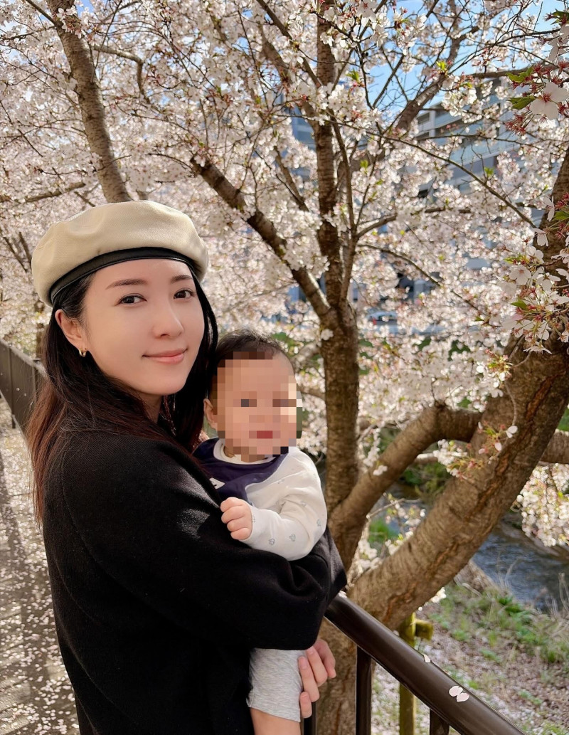 五熊4月曬出奈良出遊照，與涉案台女在日時間資訊一致。（翻攝自臉書）