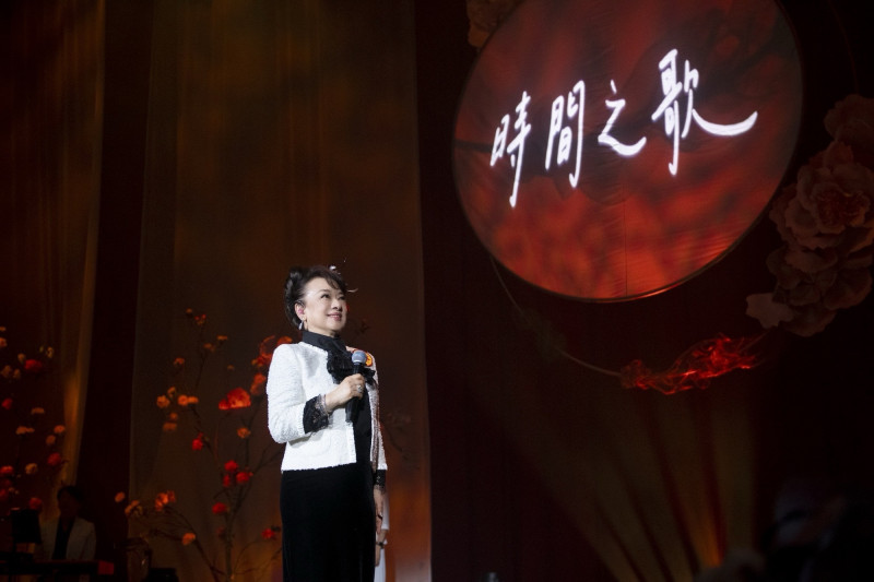 翁倩玉以《時間之歌》回望60年演藝人生。（大大娛樂提供）