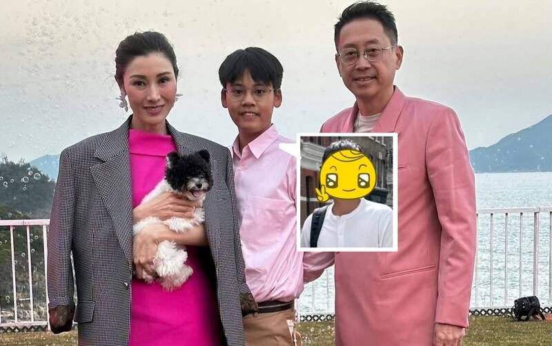 最美港姐李嘉欣愛子長大了! 才15歲190公分「帥出新高度」