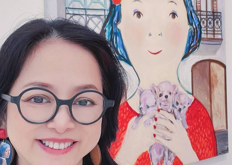 53歲玉女紅星葉蘊儀 整個8月都在台北與泥土相伴