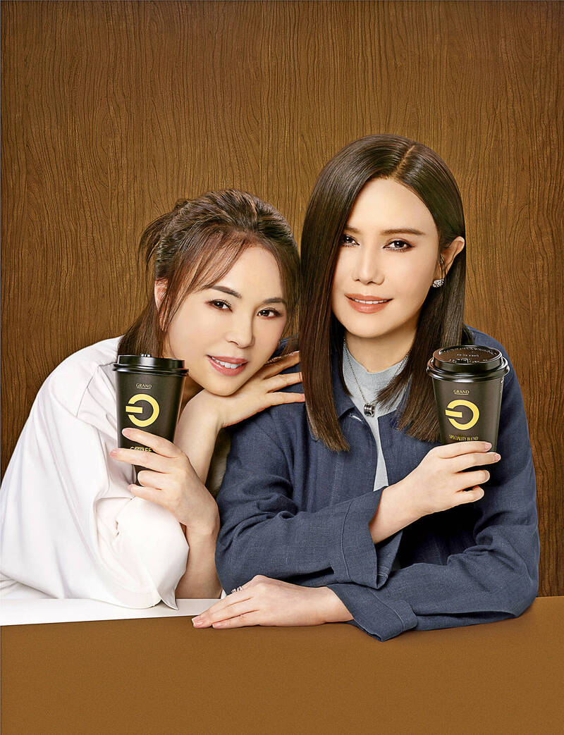 江蕙 江淑娜合體拍廣告 請喝限時限量咖啡