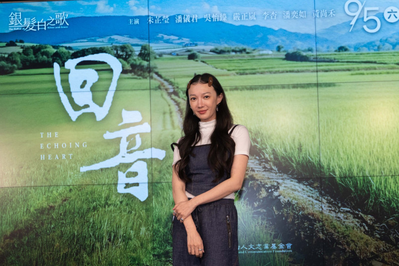 李杏在《回音》展現台灣婦女的智慧。（大愛電視提供）