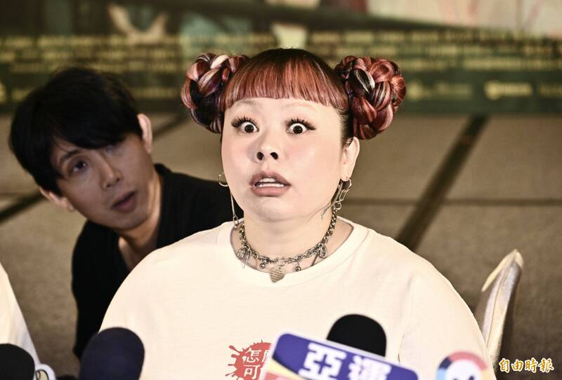 渡邊直美是聽到什麼問題這麼驚訝？（記者陳奕全攝）