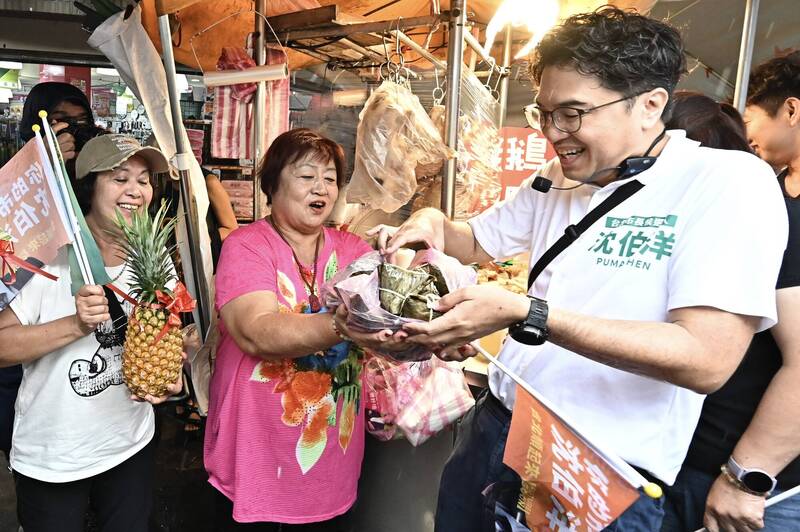 沈伯洋真情,演不來的!文山林志玲好感動