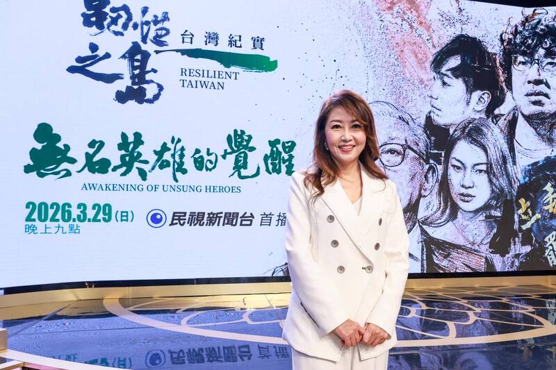 廖筱君自掏腰包拍6部紀實片!楊烈力挺:愛台灣的女性