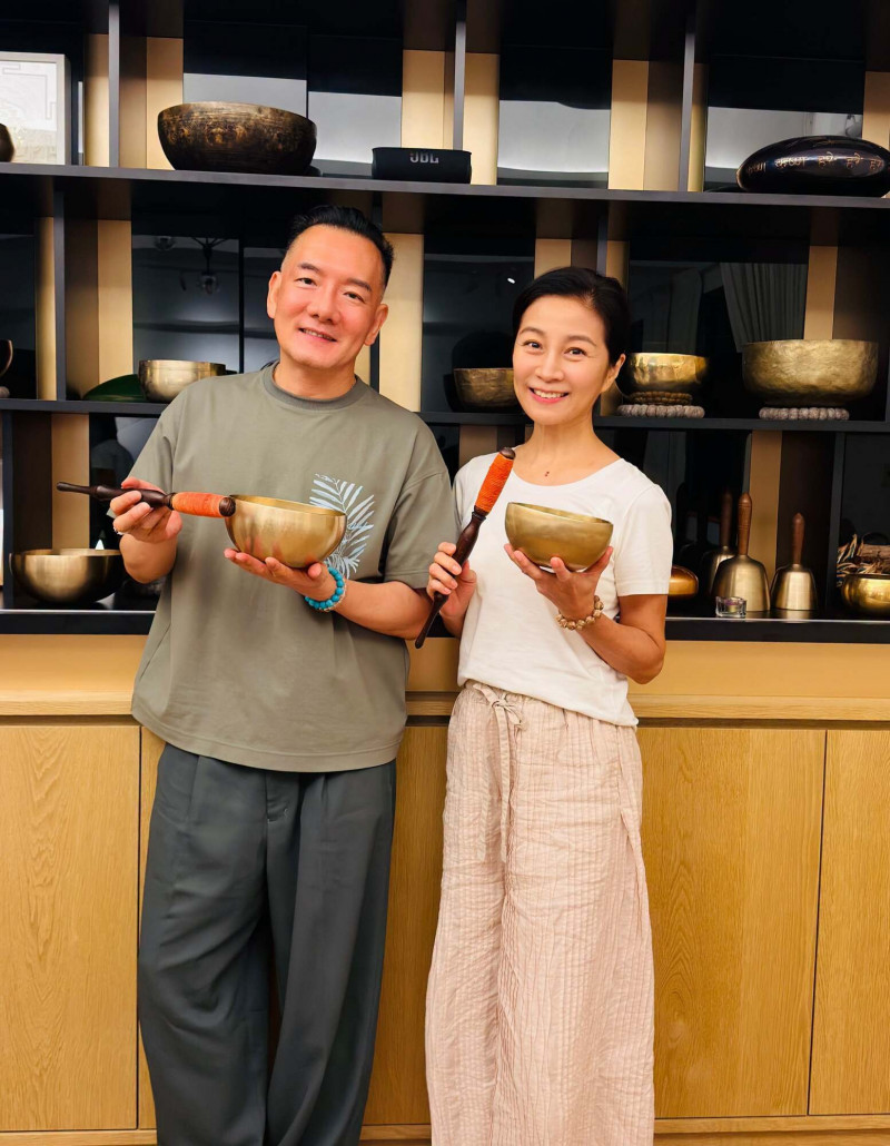 方文琳成了田定豐的徒弟。（翻攝臉書）