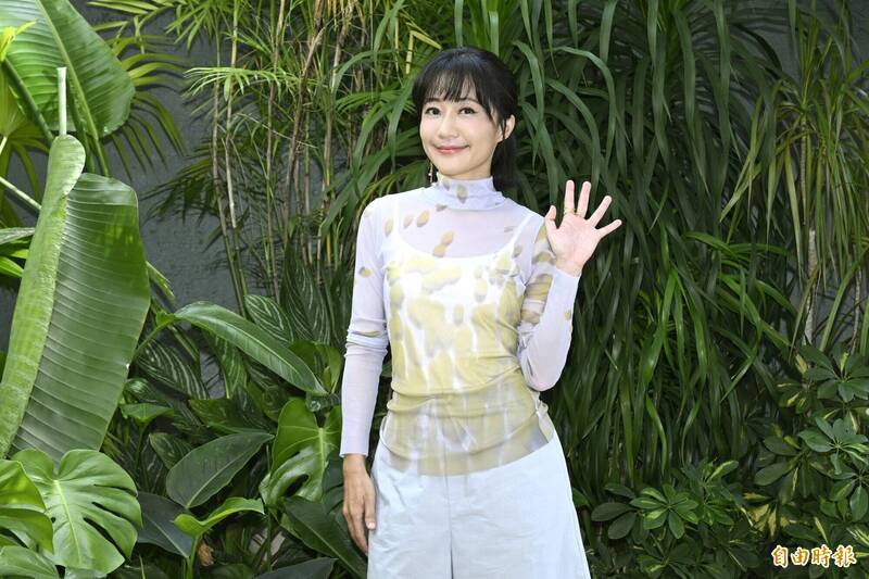 陳婉婷早期演戲最怕遇到哭戲。（記者胡舜翔攝）