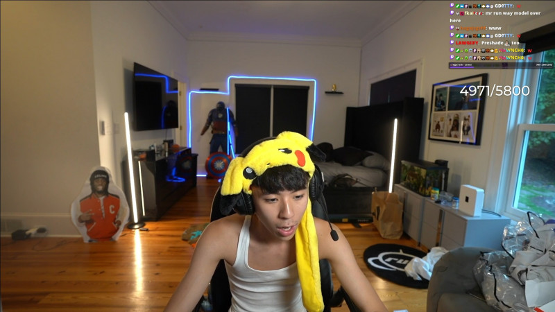 Ray坦承57秒性愛片的外流苦主是他。（翻攝自Twitch）