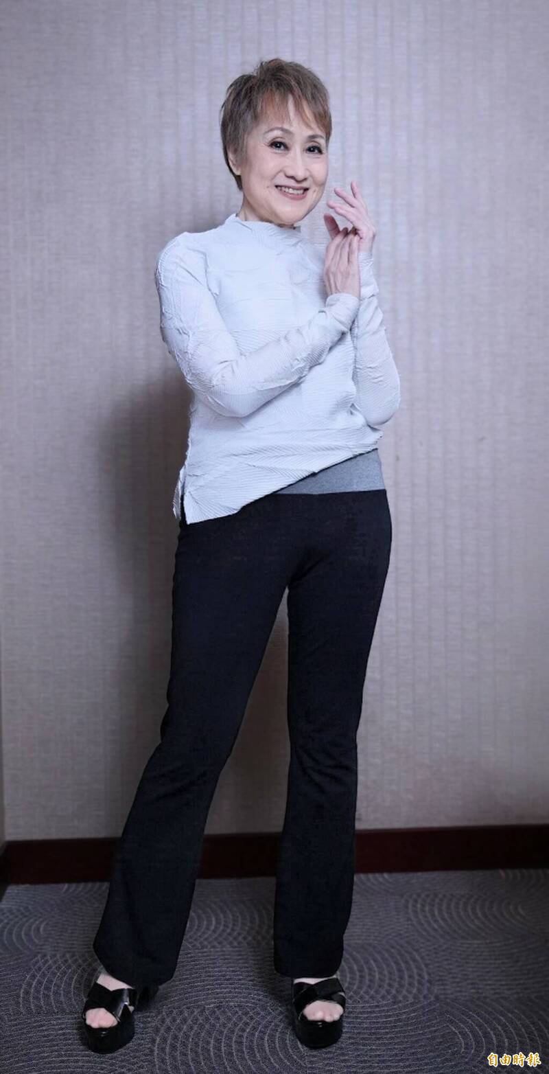 尤雅首次在高雄舉辦演唱會，非常期待這次的演出。（記者潘少棠攝）