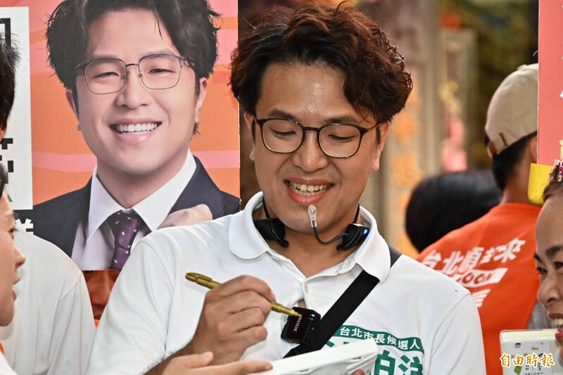 沈伯洋人氣不斷累積升高。（資料照，記者塗建榮攝）