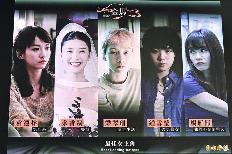 金馬63》影后沒有台灣人入圍!宋芸樺差點成為唯一代表