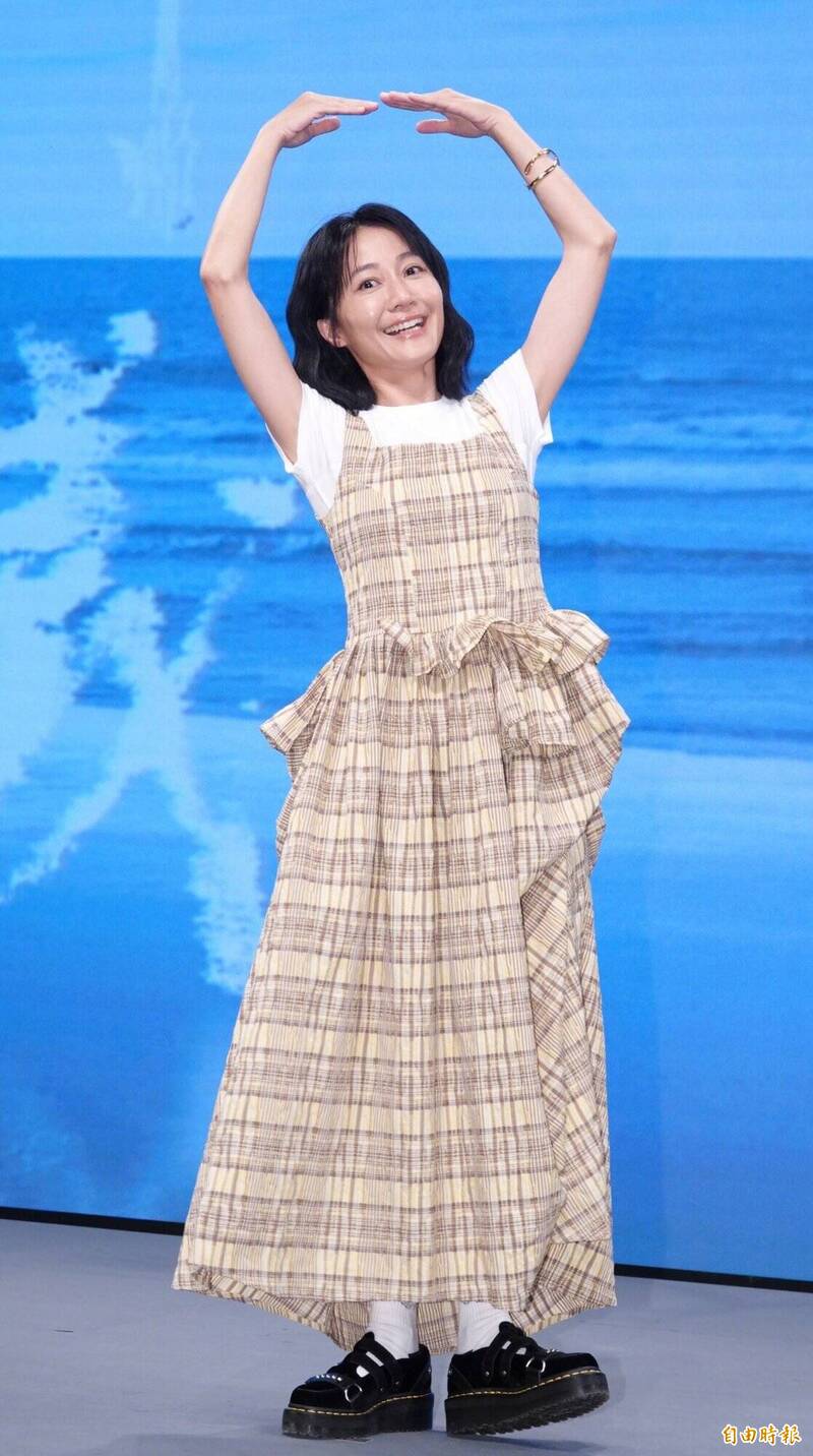 陳婉婷認為生日禮物不一定要男友送，「能靠自己能力買東西犒賞自己就很棒」。（記者潘少棠攝）