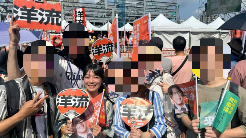 不只蔡康永!台派女星也現身沈伯洋競總 高喊「台北順起來」表態力挺