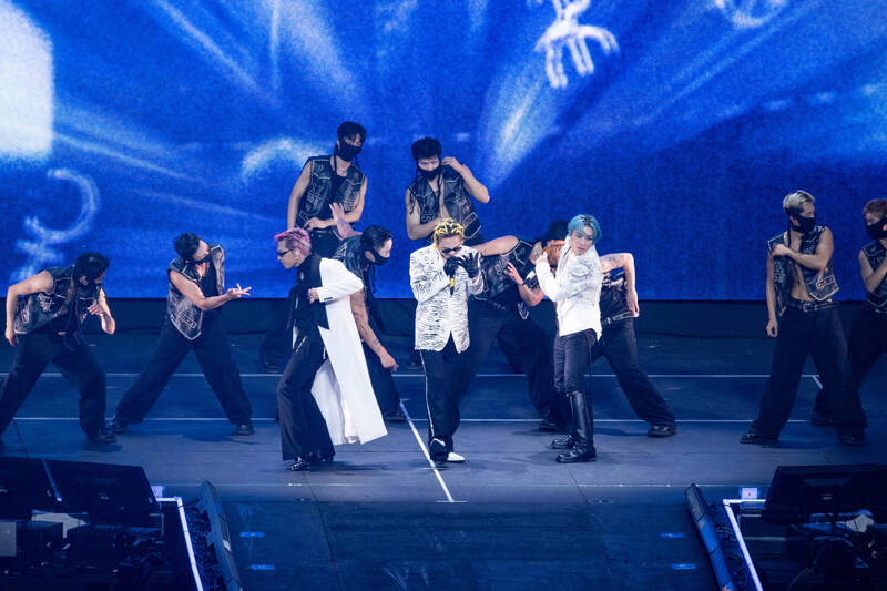 韓流天團BIGBANG今暌違11年以團體之姿來台開唱。（讀者提供）