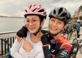 資深玉女歌手變身單車教練!陳美鳳展驚人體力「20多公里征服淡江大橋」