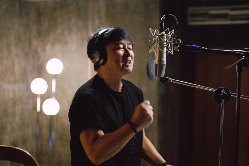 周華健親自為《接招吧！製作人》操刀製作、獻唱單集主題曲《接招》。（壹壹影業提供）