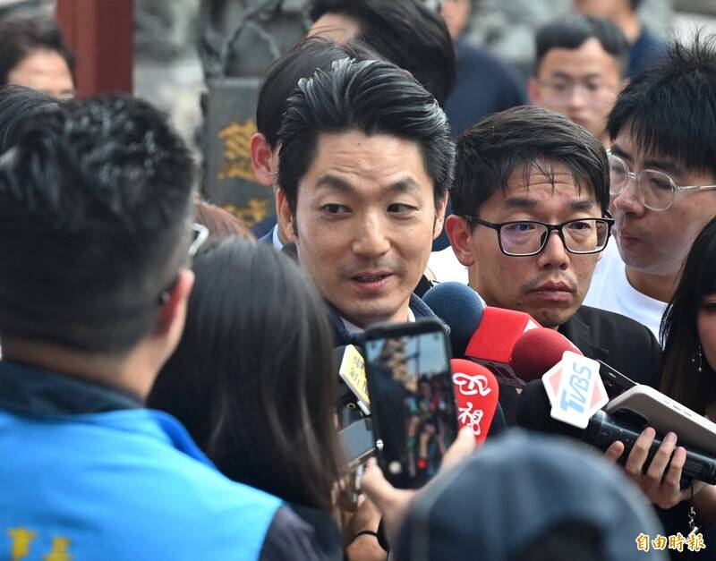 蔣萬安陣營主張尊重主辦單位預擬規劃，先就第一場辯論會細節達成共識。（資料照，記者王藝菘攝）