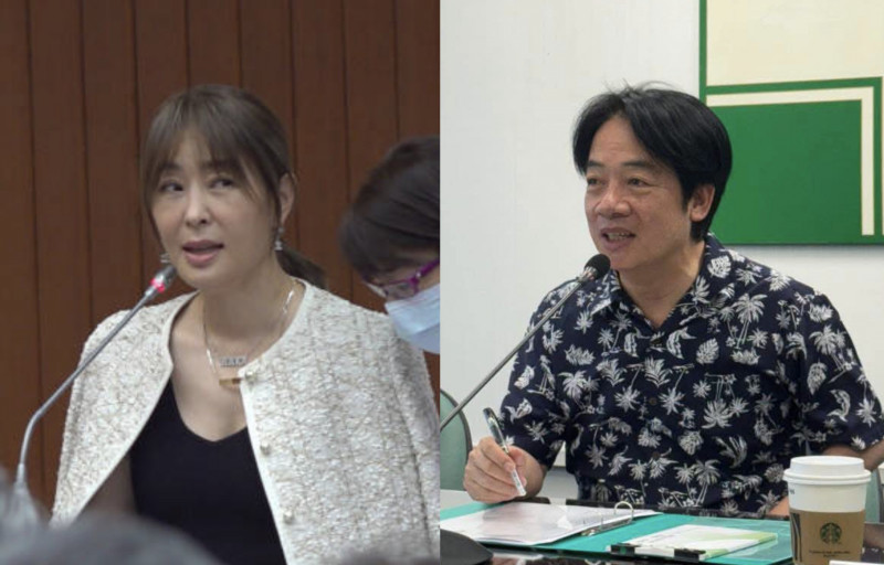 賴清德花襯衫力挺!賈永婕誇讚「很帥喔」 邀總統逛台北101挑衣服