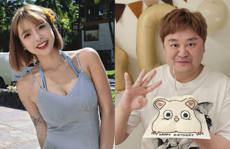 一隻阿圓證實分手陳百祥!結束2年戀情再發聲「各自加油不再回應」