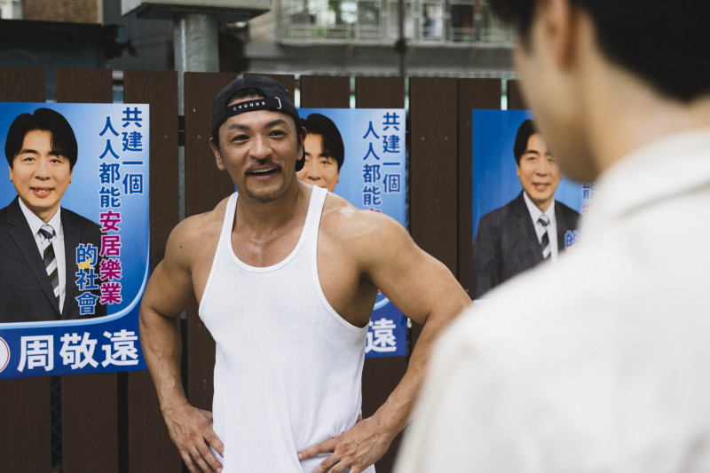 夢多擔任電影《我要當總統》的男主角和企劃。（萊智方體提供）