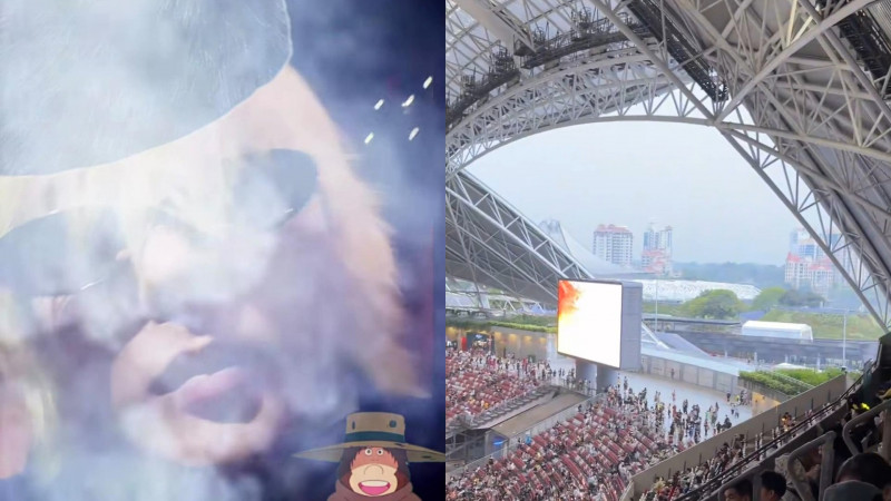 GD臉上一片灰!BIGBANG新加坡遇嚴重霧霾 急發1人1個N95口罩