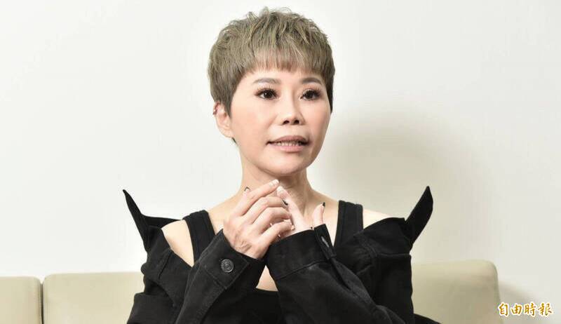 詹雅雯多次公開表態支持民進黨台北市長候選人沈伯洋。（資料照，記者陳奕全攝）
