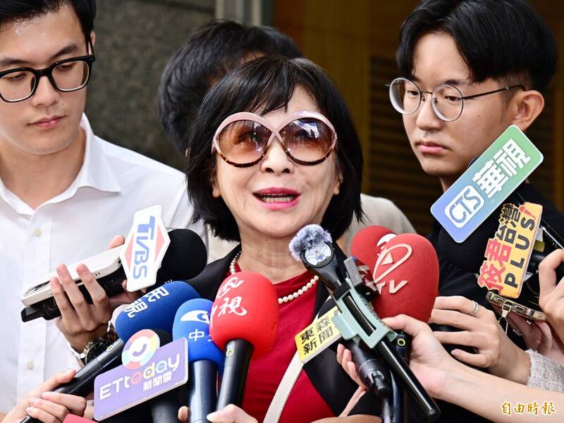 吳淡如認為沈伯洋一定是「媽媽的驕傲」。（記者陳逸寬攝）