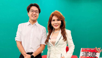 張雅琴出招!沈伯洋首度「全英文專訪曝光」 播出時間確定了