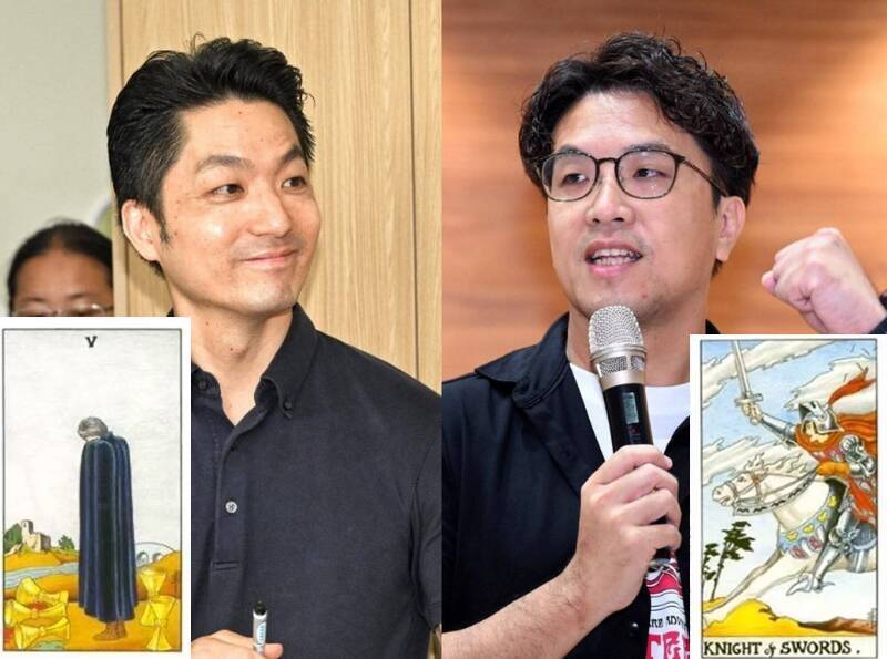 《突發琪想》塔羅神巧合!蔣萬安「聖杯五」陷暗潮?沈伯洋「寶劍騎士」衝鋒壓境