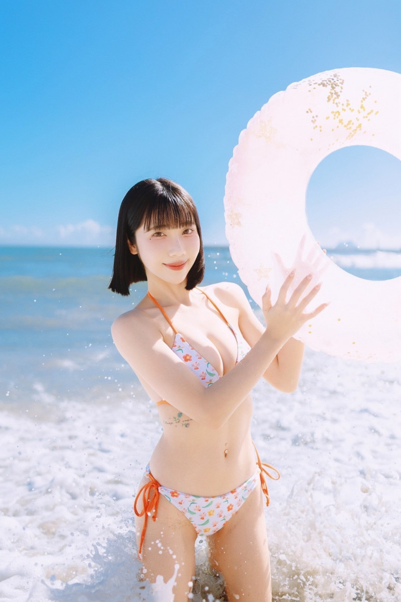 樂天女孩Rakuten Girls彭彭。（樂天桃猿提供）