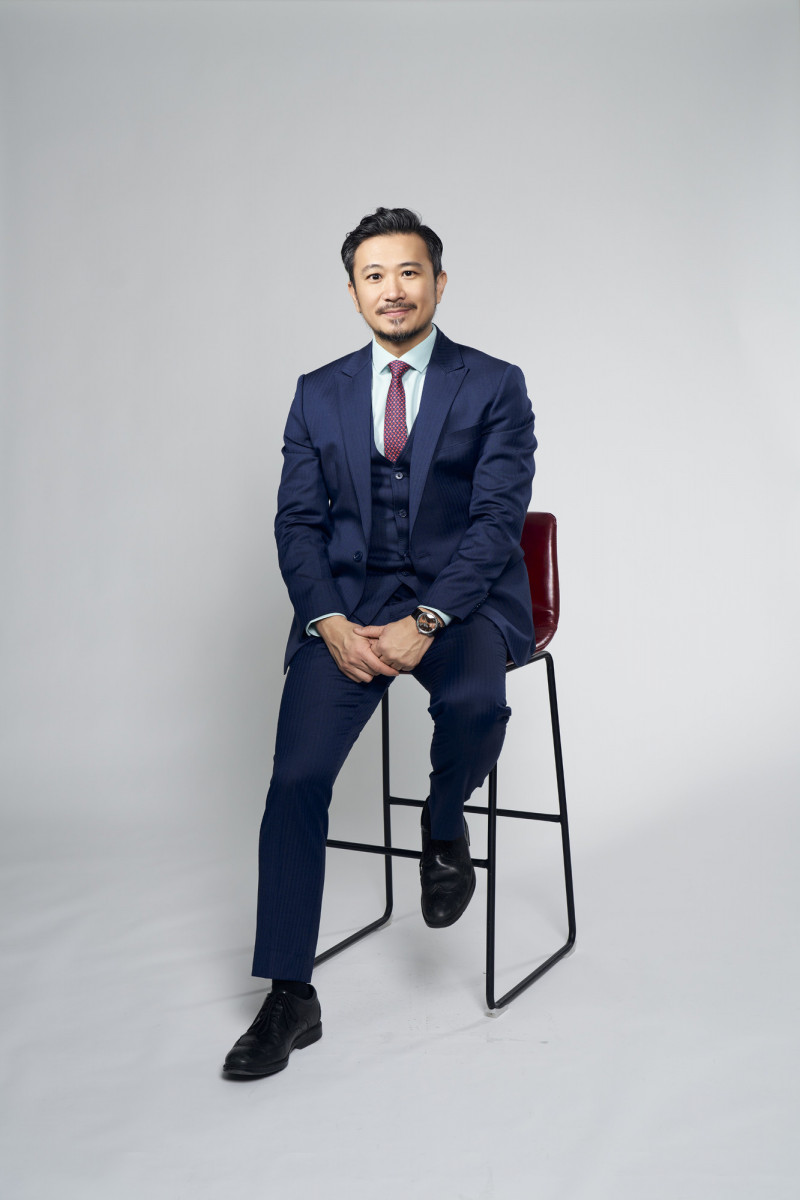 新任威秀影城董事長呂政璋擁有企業管理博士學位，過去橫跨國際貿易、電子商務及金融等領域。（威秀影城提供）