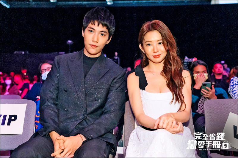 林子閎創意白色情人節 揪郭書瑤背圓周率