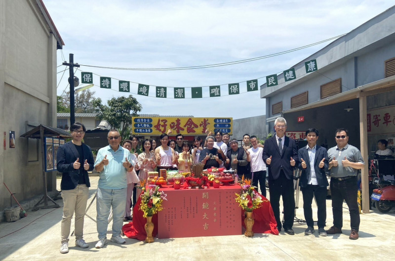 《火車來去》再升級！台南鹽水岸內影視基地熱鬧開鏡
